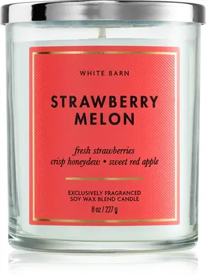 Bath & Body Works Strawberry Melon Scented Candle 227g
