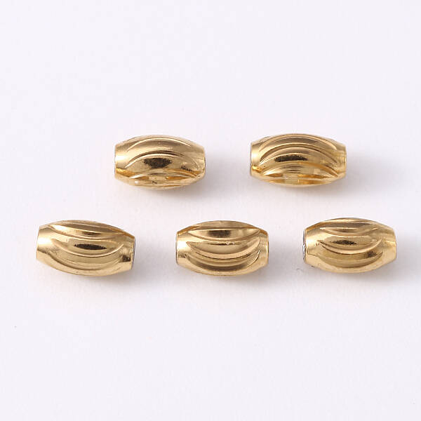 201 Stainless Steel Corrugated Beads