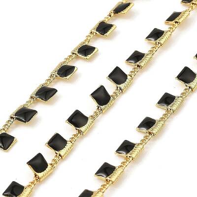 Brass Rectangle Link Chains