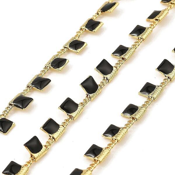Brass Rectangle Link Chains