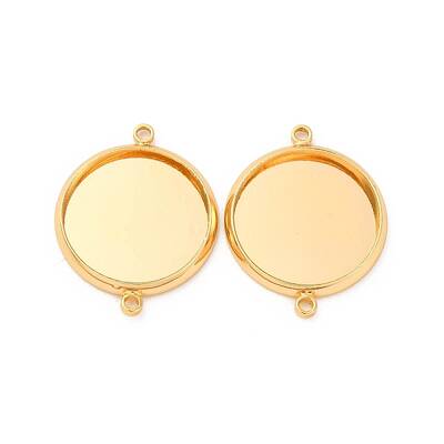 Brass Connector Cabochon Settings
