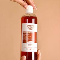 Sangre De Grado Shampoo Haircare supports  heathy hair glossy hair long hair hecho en Mexico product artesanal shampoo de ran...