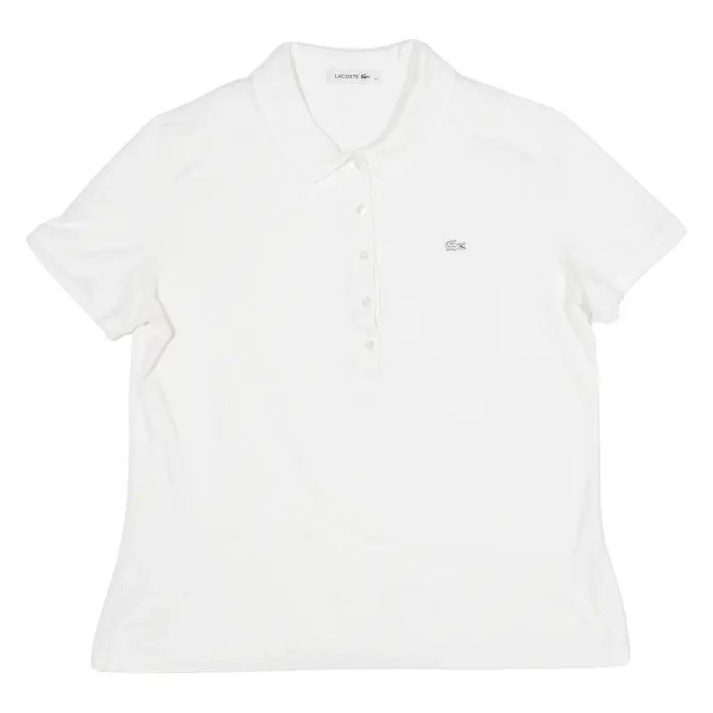 POLO RALPH LAUREN Womens Polo Shirt White 90s M