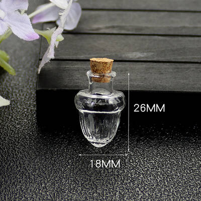 Clear Glass Bead Containers