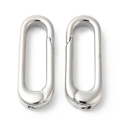 Brass Spring Gate Rings