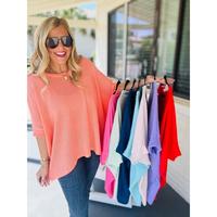 Vibe Check Dolman Top