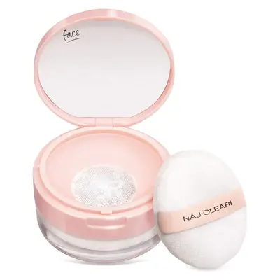 Naj Oleari Matte Plume Fixing & Mattifying Face Powder 01 - Transparent