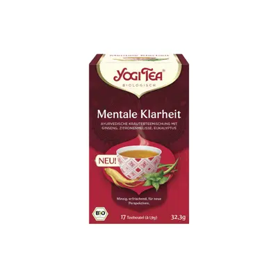Yogi Tea Organic Herbal Tea For The Mind, 17 Sachets (32.30 G)