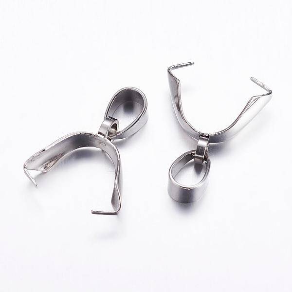 Tarnish Resistant 304 Stainless Steel Pinch Bails