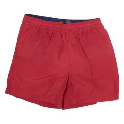 POLO RALPH LAUREN Mesh Lined Mens Swimming Shorts Red L W32