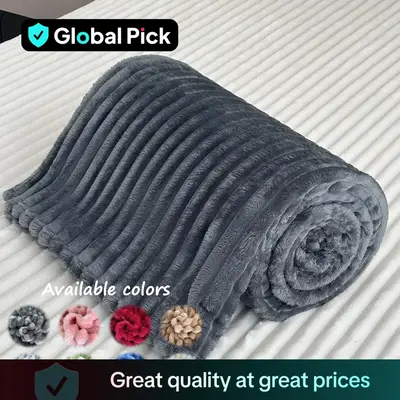 Cozy Throw Blanket for Couch or Bed Ultra Soft Fleece, Multiple Colors & Sizes All-Season Lightweight Blanket for Living Room...