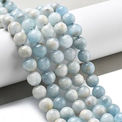 Natural Aquamarine Beads Strands
