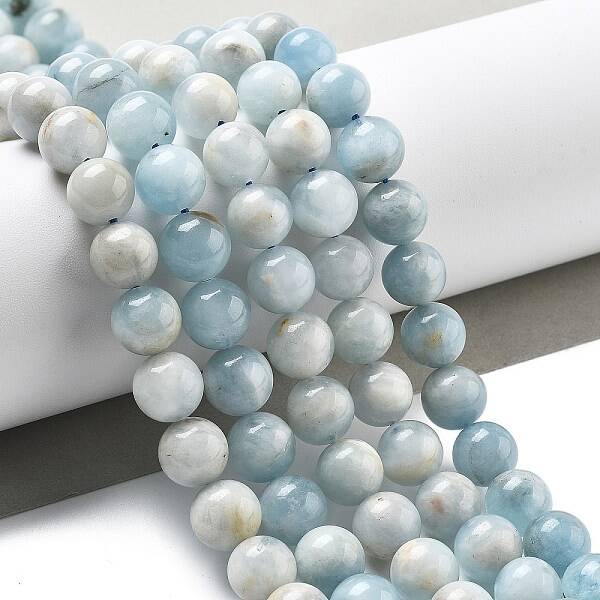 Natural Aquamarine Beads Strands
