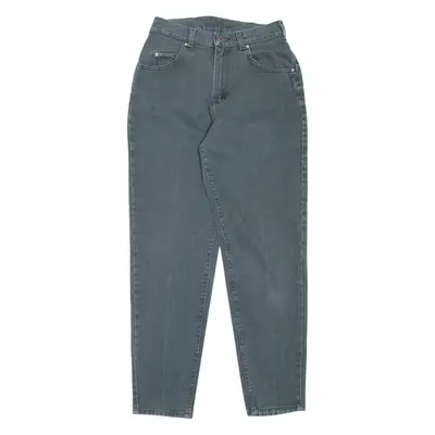 LEE Womens Jeans Green Regular Mom 90s W26 L30