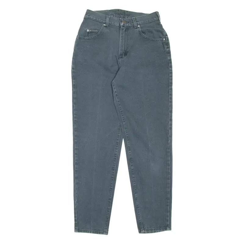 LEE Womens Jeans Green Regular Mom 90s W26 L30
