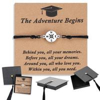 Graduation Gifts for Her Him Class of 2025 Cool High School College Graduation Gift 5th 8th Grade Bracelet Women Jewelry Card...