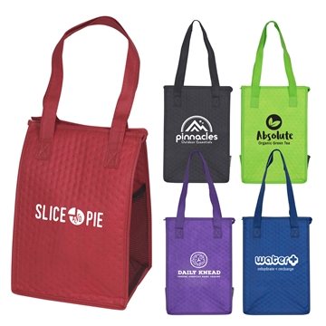 100 Custom Cross Country - Non-Woven Insulated Lunch Tote Bag