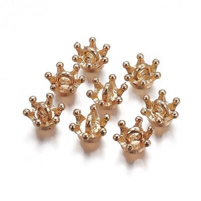 Alloy Bead Cap Pendant Bails