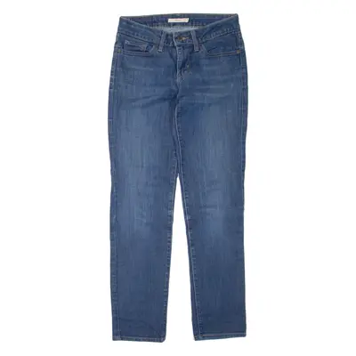 LEVI'S 712 Womens Jeans Blue Slim Straight W26 L30