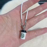 of cute doll accessories, mini Starbucks water cup messenger bag