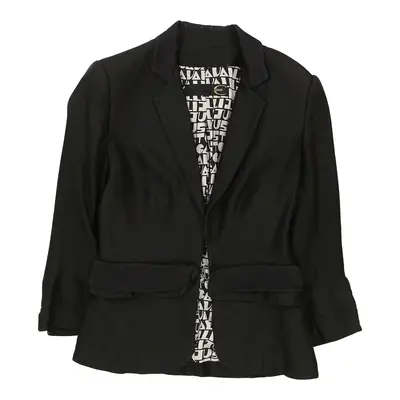 Just Cavalli Blazer - Small Black Cotton Blend | Size: small