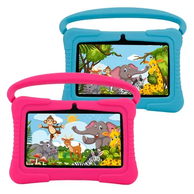 Veidoo Kids Tablet, 7 inch Android Tablets for Kids 16GB Storage, Toddler Tablet with Shockproof Case, Parent Control, Blueto...