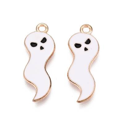 Halloween Theme Alloy Enamel Pendants