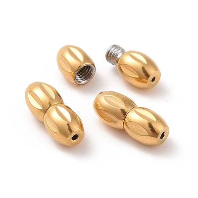 Ion Plating(IP) 304 Stainless Steel Screw Clasps