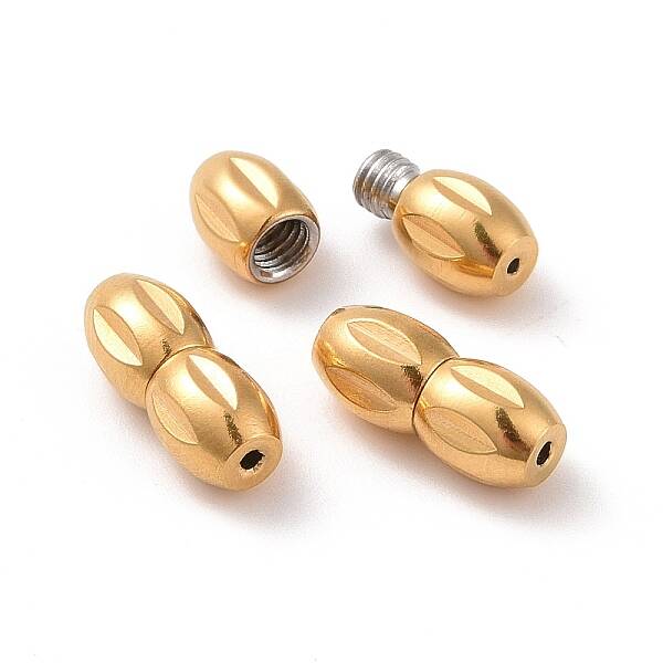 Ion Plating(IP) 304 Stainless Steel Screw Clasps