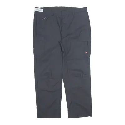 RED KAP Cargo Workwear Trousers Grey Regular Straight Mens W42 L32