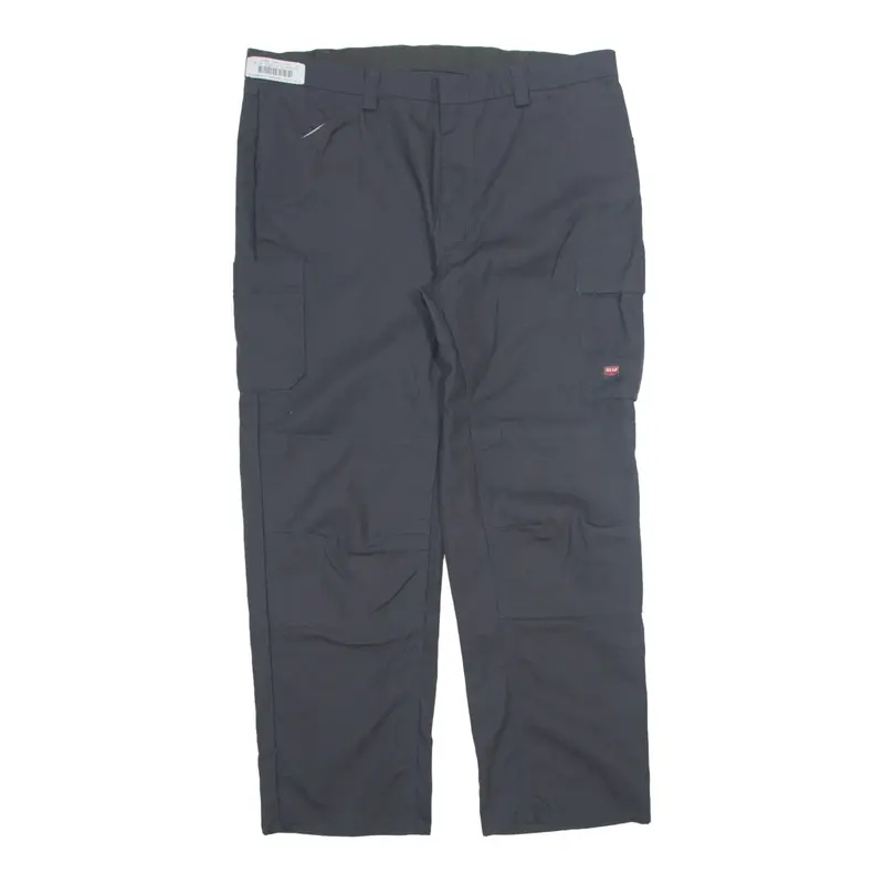 RED KAP Cargo Workwear Trousers Grey Regular Straight Mens W42 L32