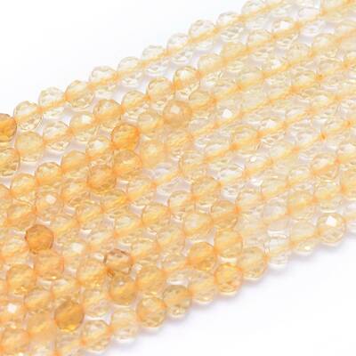 Natural Citrine Beads Strands