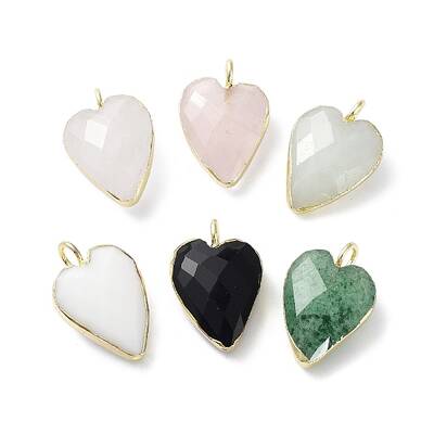 Natural Mixed Stone Pendants