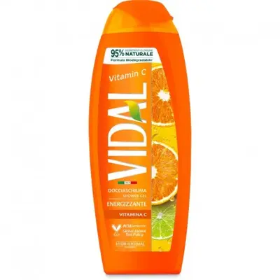 Vidal Shower Gel 250 ml Vitamin C