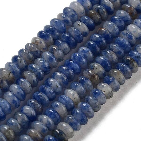 Natural Blue Spot Jasper Beads Strands