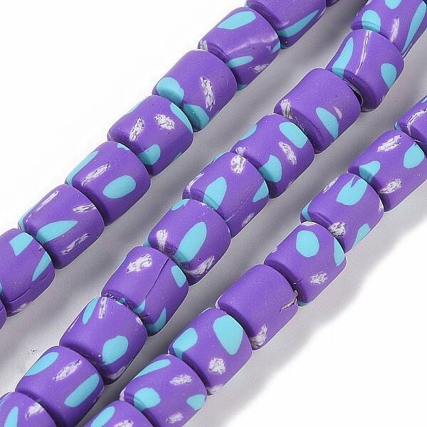 Handmade Polymer Clay Beads Strand
