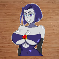 Raven high quality vinyl sticker