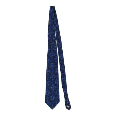 Romeo Gigli Tie - No Size Blue Silk