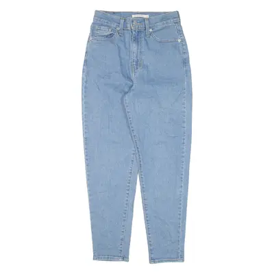 LEVI'S High Waisted Womens Jeans Blue Regular Tapered W26 L27