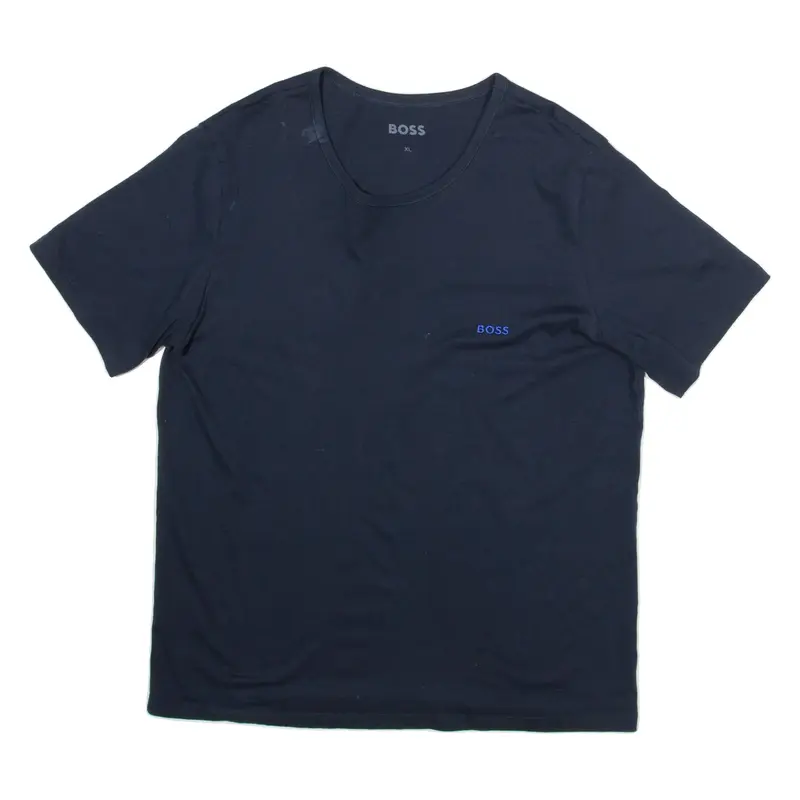 BOSS Mens T-Shirt Blue XL