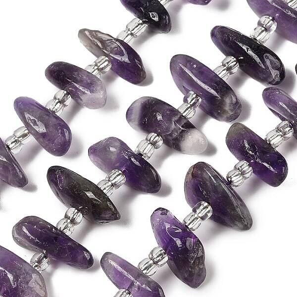 Natural Amethyst Beads Strands