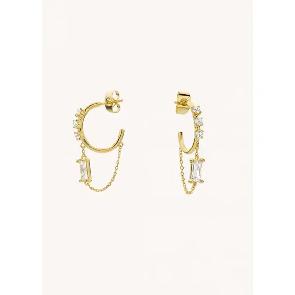 Earrings  Bo-120g Gold | Color: GOLD | Size: U
