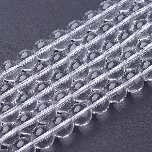 Natural Quartz Crystal Beads Strands