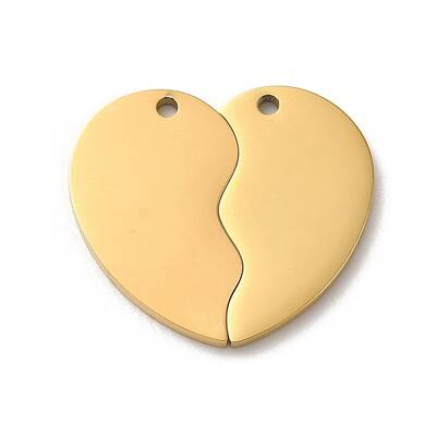 Ion Plating(IP) 304 Stainless Steel Split Pendants