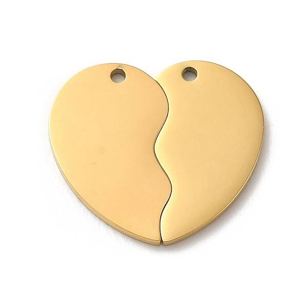 Ion Plating(IP) 304 Stainless Steel Split Pendants