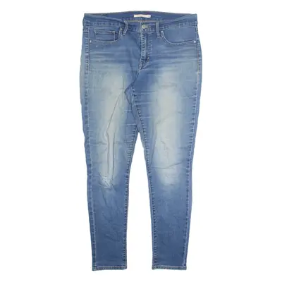 LEVI'S 311 Womens Jeans Blue Slim Straight Stone Wash W31 L29