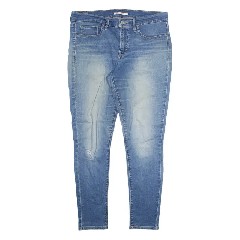 LEVI'S 311 Womens Jeans Blue Slim Straight Stone Wash W31 L29