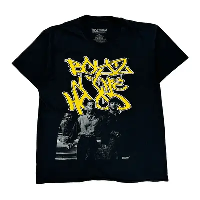 Boyz N The Hood Band T-Shirt - Large Black Cotton
