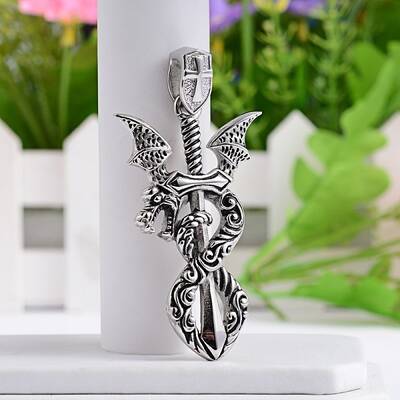 Dragon 304 Stainless Steel Big Pendants