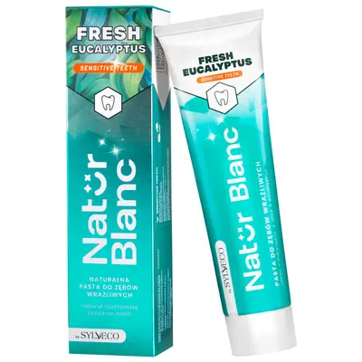 Sylveco Natur Blanc Toothpaste FRESH EUCALYPTUS 100ml